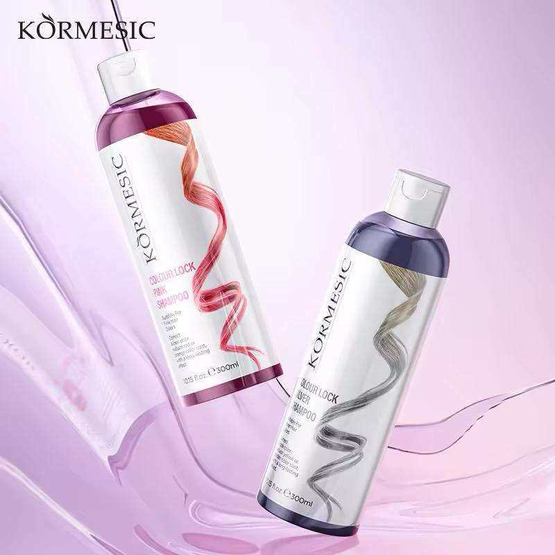 KORMESIC Anti Frizz Conditioning Anti Latching Repair Damage Vegan Color Lock Shampoo 300ml