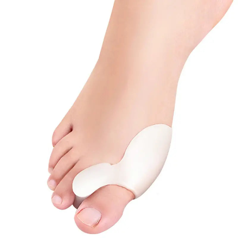 Silicone Thumb Heel Pain Pair Of Toe Splitter For Men & Women Soft Elastic Arc Adjuster For Day And Night Use