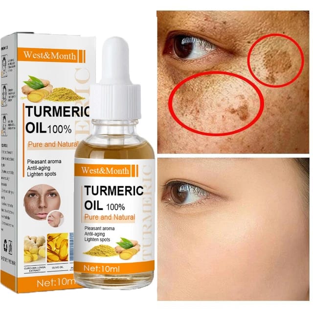 Turmeric Essential Oil Dark Spot Corrector Face Whitening Serum