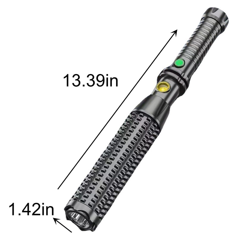 Defensive Broken Window LED Torch Light Tactical Flashlight Rechargeable Lamp