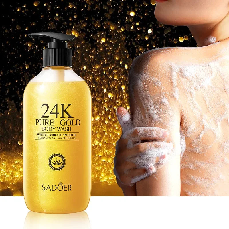 Sadoer 24k Pure Gold Body Wash