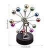 Magnetic Ferris Wheel Ornaments Perpetual Motion Physics Science Toy, Newton Pendulum Perpetual Motion Cradle