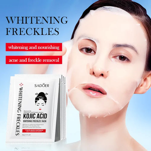 SADOER Kojic Acid Whitening Freckle Mask