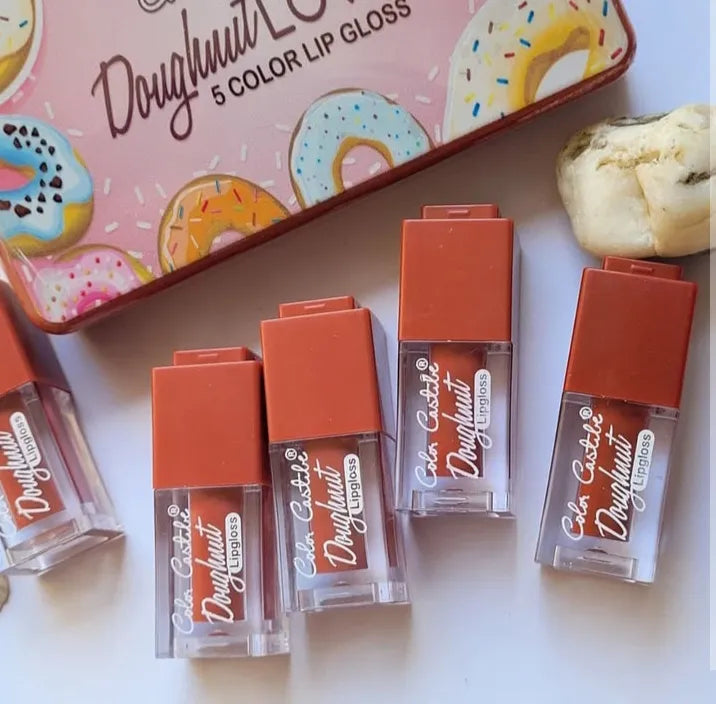 Color Castle Doughnut Lover Long Lasting 5 Color Mini Matte Lip Gloss