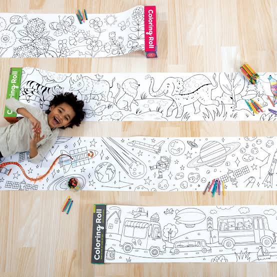 3 Meters Kids Coloring Drawing Roll