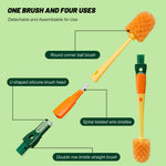 5in1 Multifunctional Long Handle Bottle Cleaning Brush