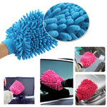 Microfiber Washing And Cleaning Glove Dual Sided Chenille