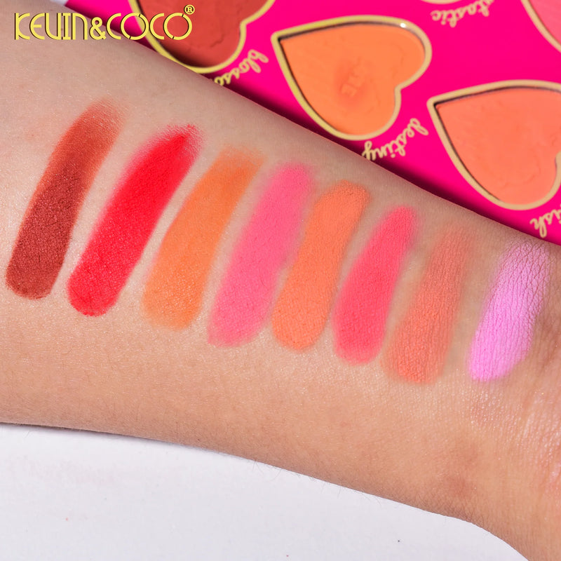 Kevin & Coco 8 Color Thank Positive Blush Palette