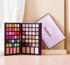 Beauty Glazed Mix & Match 68 Colors Professional Glitter Matte Shimmer Eyeshadow Palette With Highlight Bronze Blush