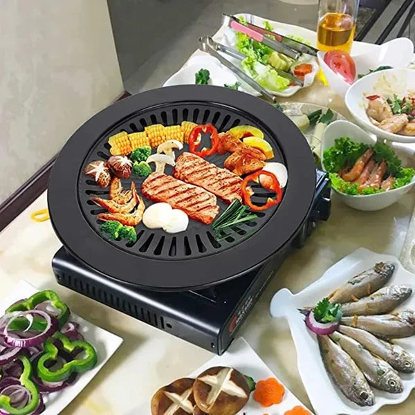 Non Stick Smokeless Top Grill Pan