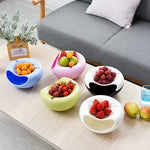 Nut Bowl with Mobile Holder For Seeds Nut Dry Fruits Storage Box