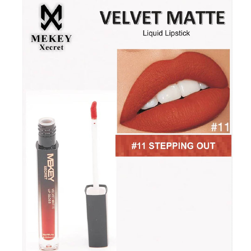 Mekey Xecret Velvet Matte Liquid Lip Gloss