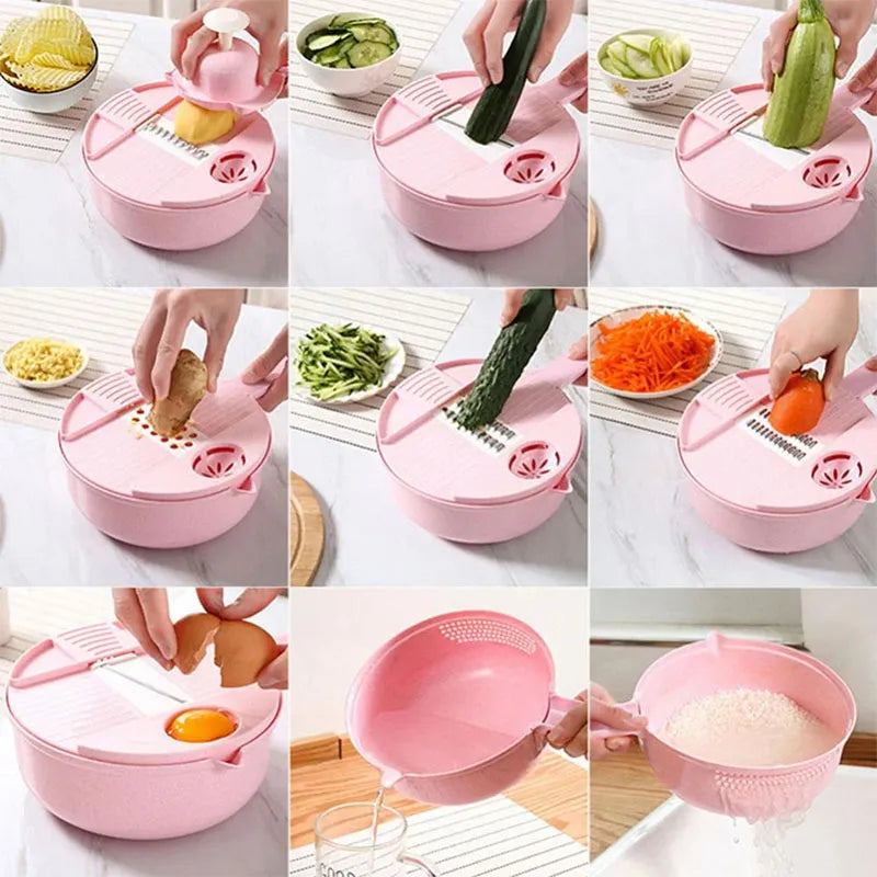 Multifunctional Food Vegetable Chopper Cutter