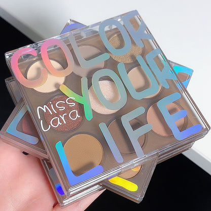 Miss Lara Color Your Life 9 Color Eyeshadow