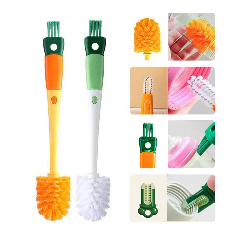 5in1 Multifunctional Long Handle Bottle Cleaning Brush