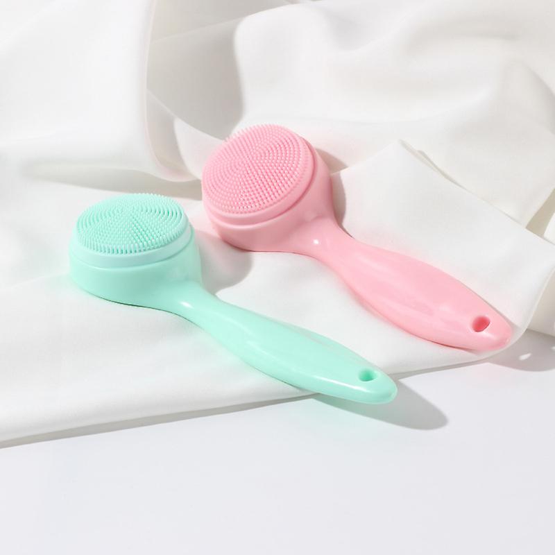 Silicone Manual Facial Cleansing Brush Face Cleaning Scrubber Exfoliator for Blackheads