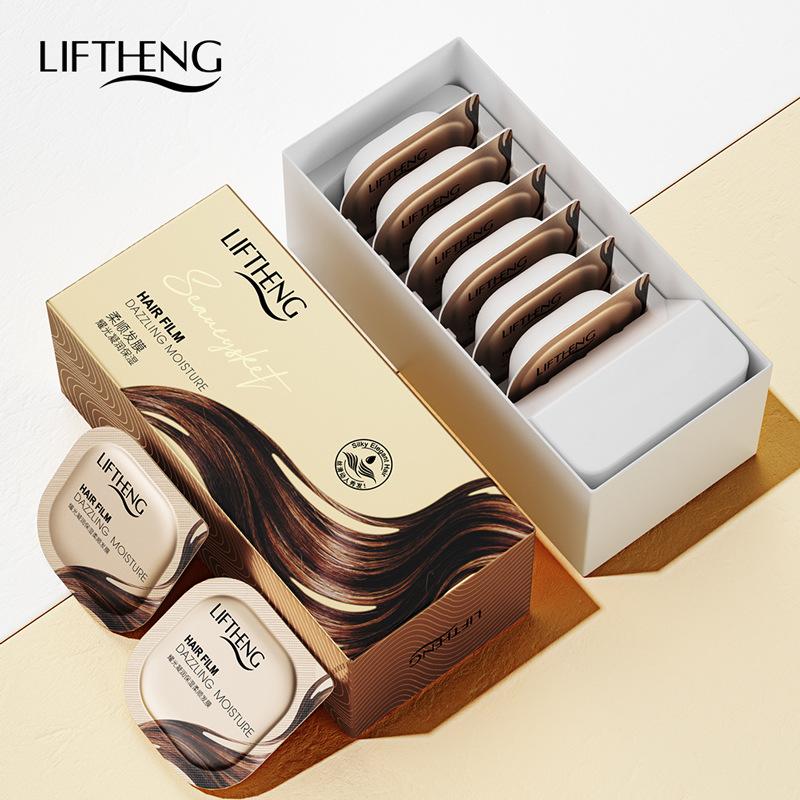 Liftheng Hair Film Dazzling Moisture Hair Mask 6Pcs Pack