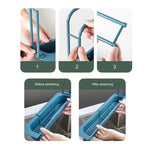 Telescopic Sink Holder Adjustable Drainer Sink Tray Sponge Soap Holder With Dish Cloth Hanger Sink Organizer