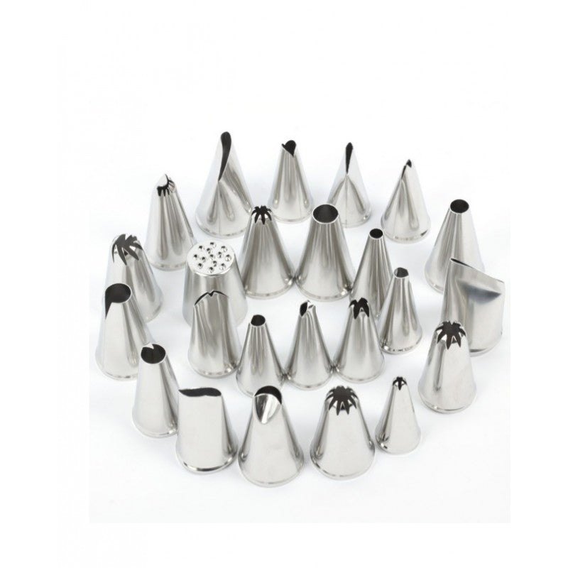 Stainless Steel Cake Decorating Icing Piping Nozzles Set
