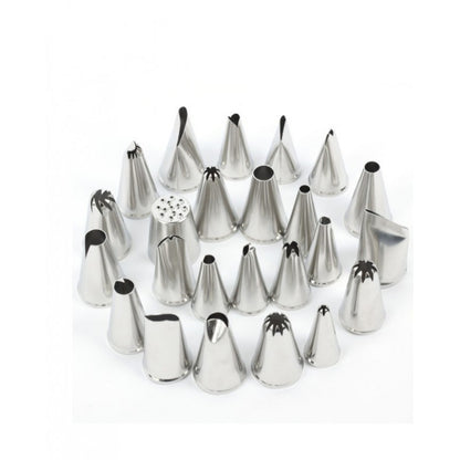 Stainless Steel Cake Decorating Icing Piping Nozzles Set