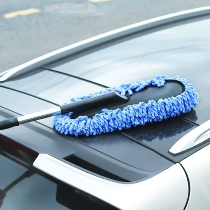 Multipurpose Telescoping Extendable Microfiber Car Cleaning Duster Brush