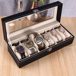 Watches Box PU Leather Watches Storage Box