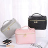 Set of 3Pcs PU Leather Makeup Travel Bag