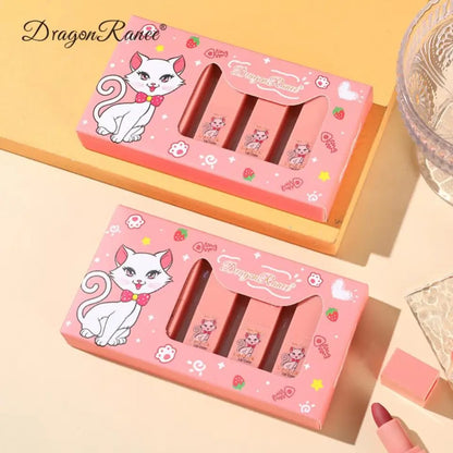 Dragon Ranee 5Pcs Matte Lipstick Set