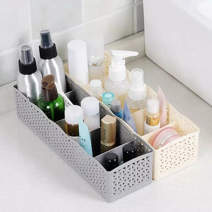 Multipurpose 5 Grid Drawer Organizer Storage Box