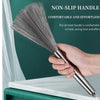 Stainless Steel Non Injurious And Non Stick Pan Long Handle Pot Cleaning Brush