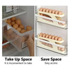 Double Layer Counter Top Automatic Egg Roller Rack Tray Storage Box