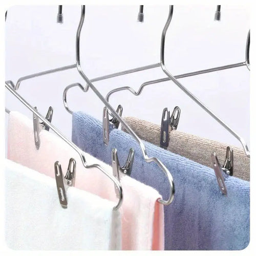 Stainless Steel Clothes File Clips Laundry Drying Clips Pack Of 20Pcs