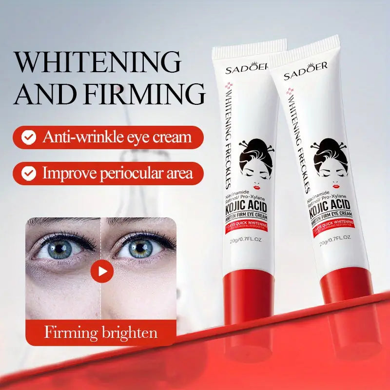 SADOER Kojic Acid Skin Tone Balancing Brightening With Hyaluronic Acid Eye Cream