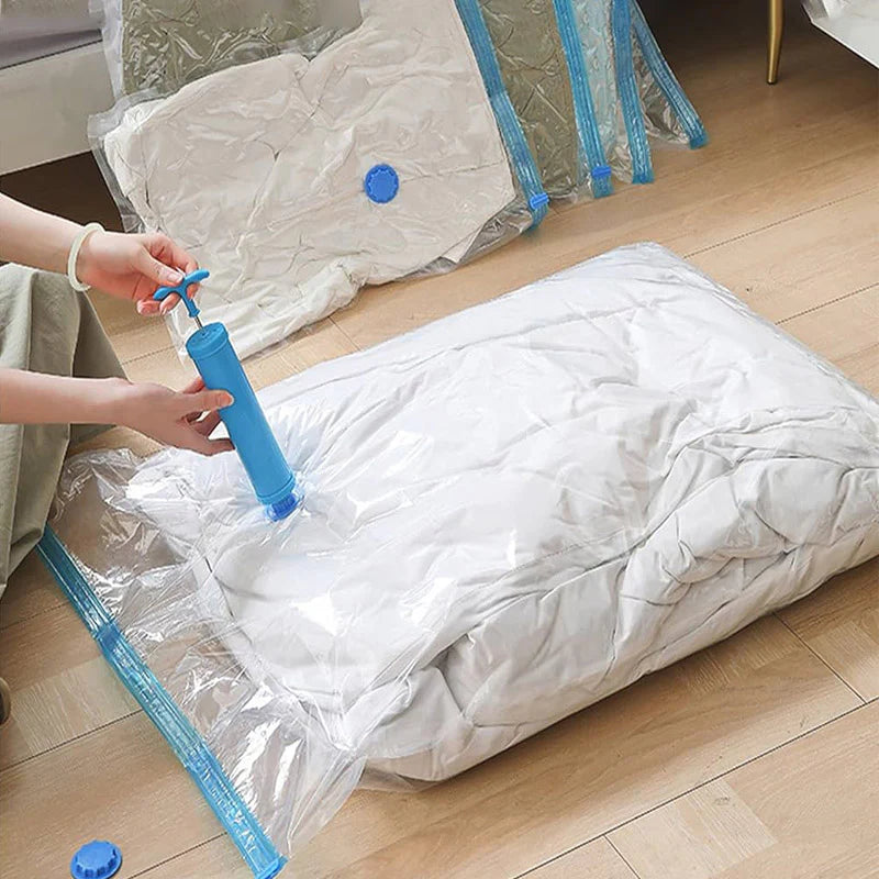 Vacuum Bag With Pump 5Pcs Set