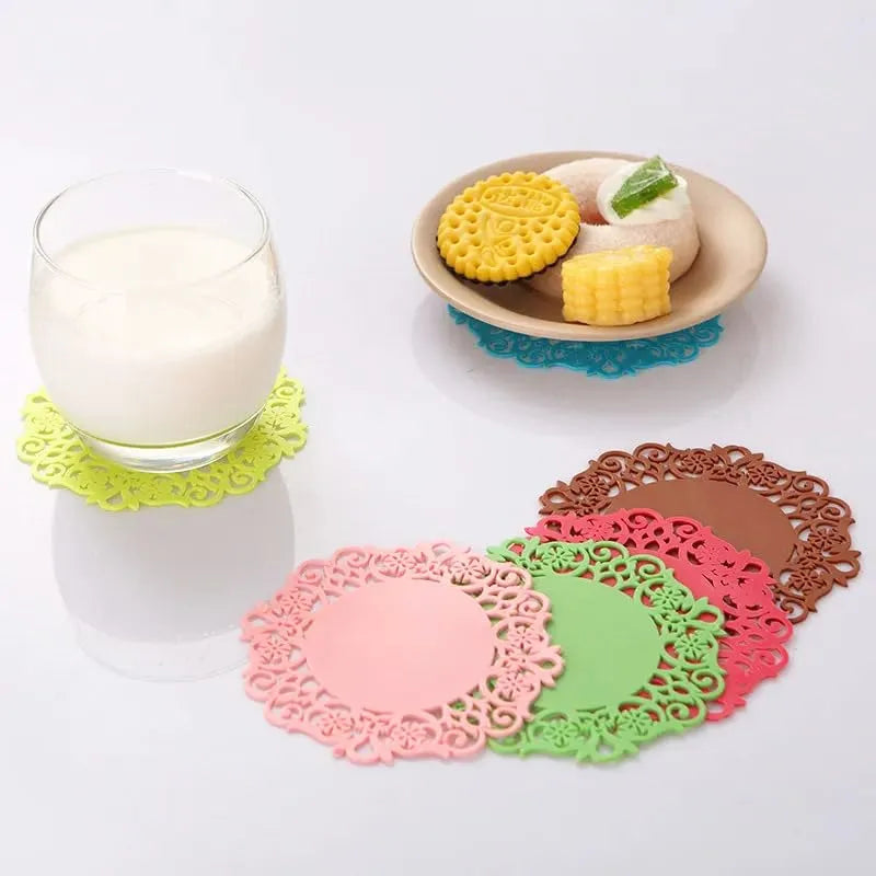 Silicone Tea Mat 6Pcs Set