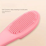 Soft Silicone Bristles Nose Pore Massager Nose Scrubbing Facial Cleaning Brush