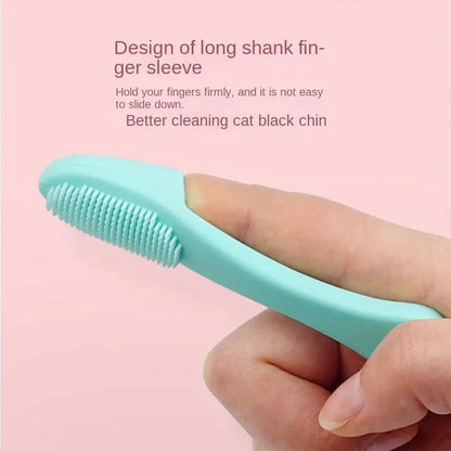 Soft Silicone Bristles Nose Pore Massager Nose Scrubbing Facial Cleaning Brush