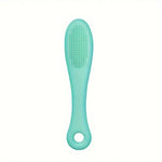 Soft Silicone Bristles Nose Pore Massager Nose Scrubbing Facial Cleaning Brush