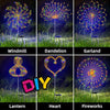 Solar Firework Light Waterproof Outdoor 8 Lighting Modes Fairy String Solar Lights Garden Decoration 200LED