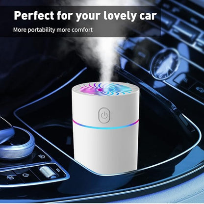 Car Humidifier Colorful Small Humidifier Portable Car Air Diffuser Stylish Humidifier For Car Air