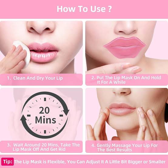 BIOAQUA Collagen Mask Sheet for Pink Lips