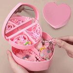 Heart Shape Jewellery Box Organizer