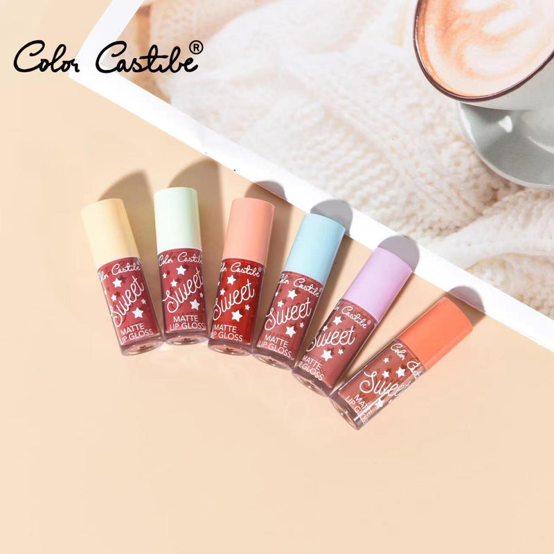 COLOR CASTLE Matte Lip Gloss Sweet 6in1 Pack