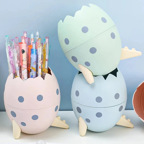 Cute Dinosaur Egg Detachable Pen Holder