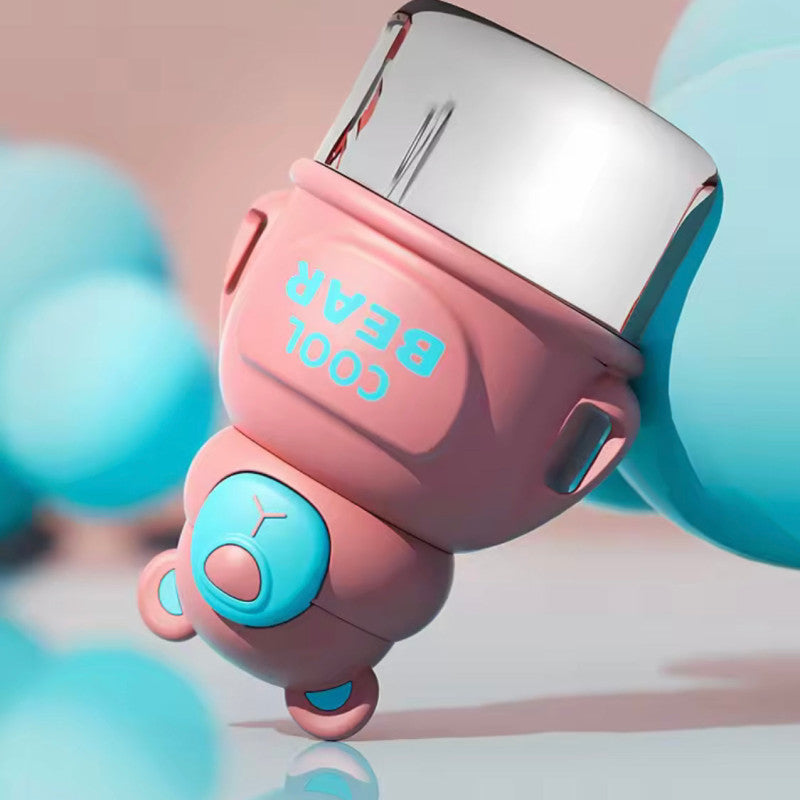 Cute Bear Shape Water Bottle Thermos Kids Water Bottle 800ml