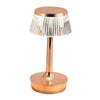 Romantic Luxury Acrylic Crystal Tabletop LED Lamp Touch Control