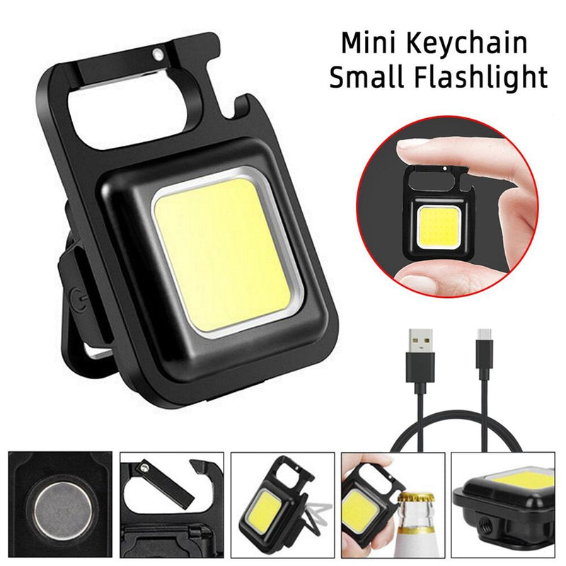 COB Rechargeable Key Chain Light