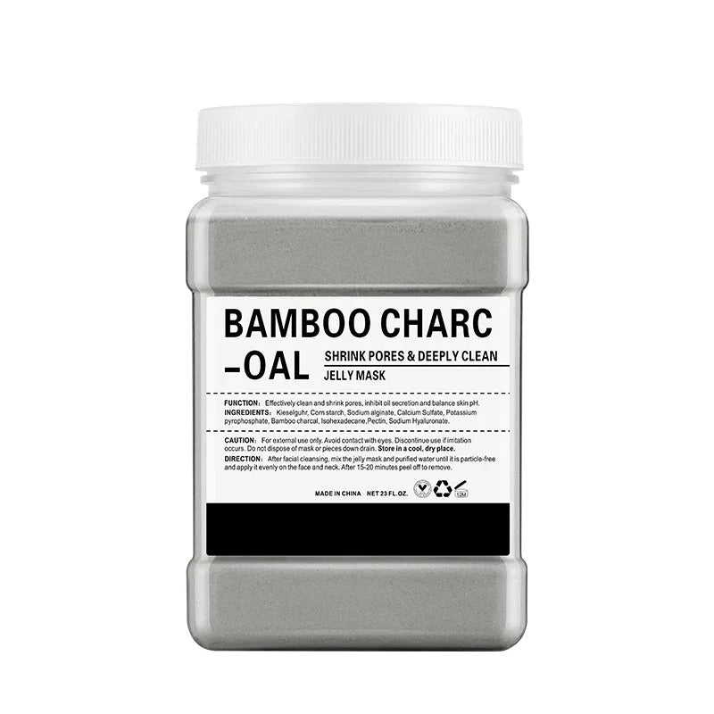 Bamboo Charcoal Shrink Pores And Deeply Clean Jelly Mask