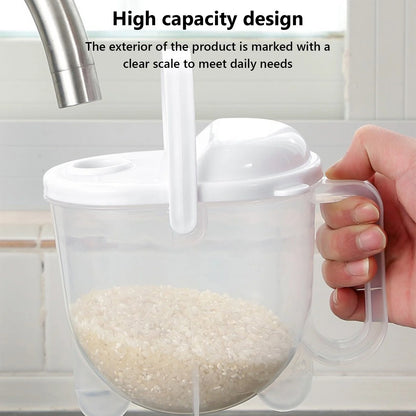 Airtight Rice Grain Storage Container