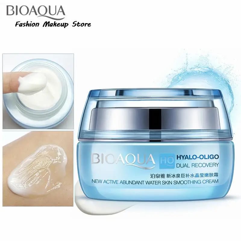 BIOAQUA HYALO-OLIGO Dual Recovery Moisturizing Facial Cream 50gm